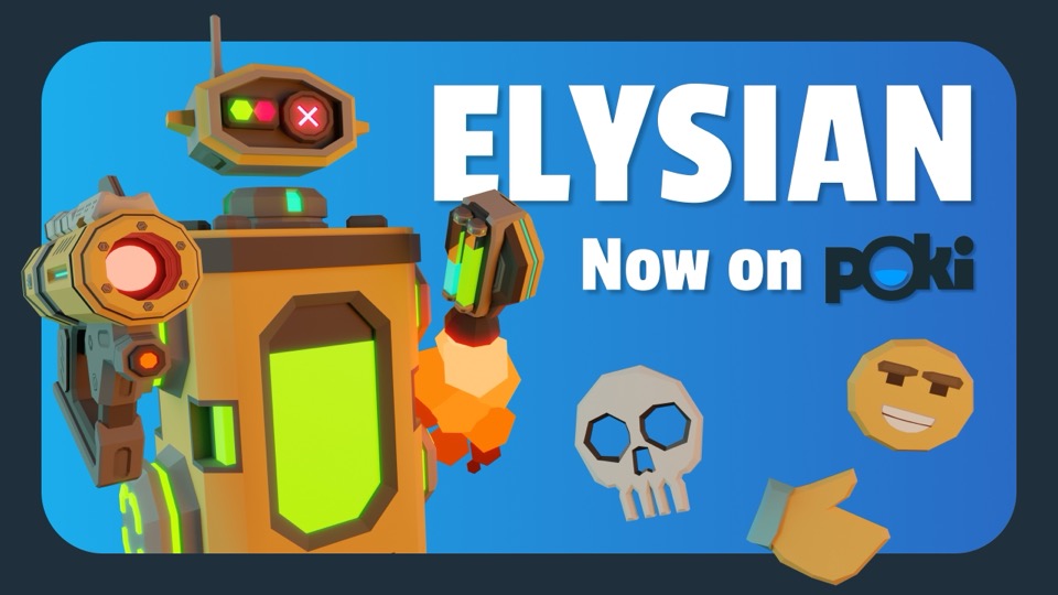 Elysian cyberpunk wave shooter